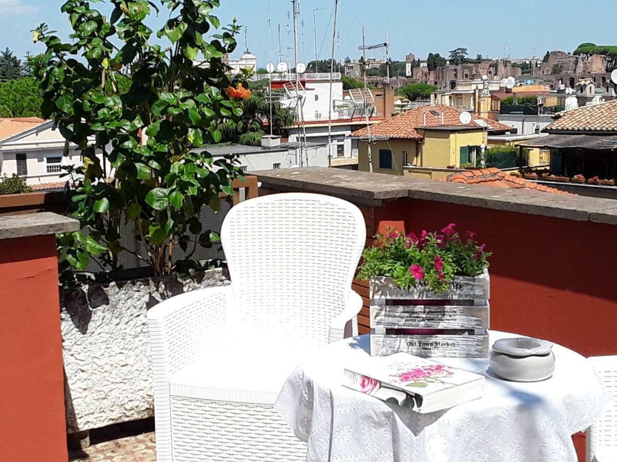 Apartmán L'Attico Di San Saba Řím Exteriér fotografie